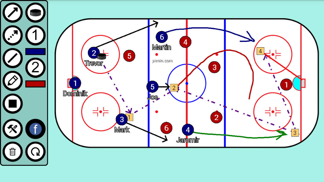 【图】Hockey Tactic Board(截图1)