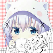 kawaii Anime – Color by Number