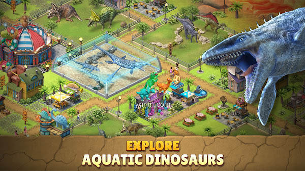 【图】Jurassic Dinosaur: Park Game(截图 1)