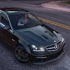 Car Driver Mercedes C-Class 63 Car Driver Mercedes C-Class 63