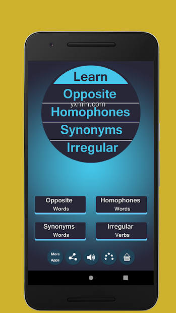 【图】Opposite, Homophones, Irregular and Synonyms Words(截图1)