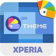 STYLE XPERIA Theme | Pattern BLUE🎨Design For SONY