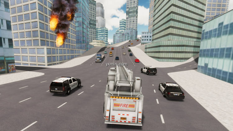 【图】Fire Truck Driving Simulator(截图1)