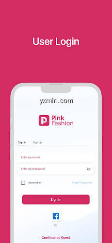 【图】Pink Fashion: Online Mall App(截图 1)