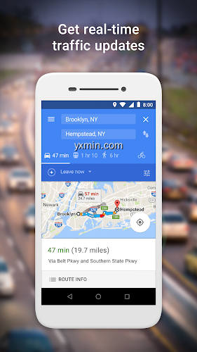 【图】Google Maps Go – 路线、路况和公交(截图2)