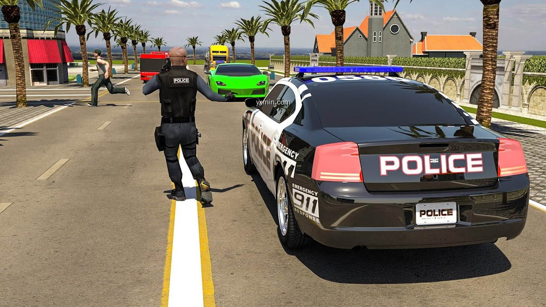 【图】犯罪城市警车: 司机3D 警察2018(截图1)