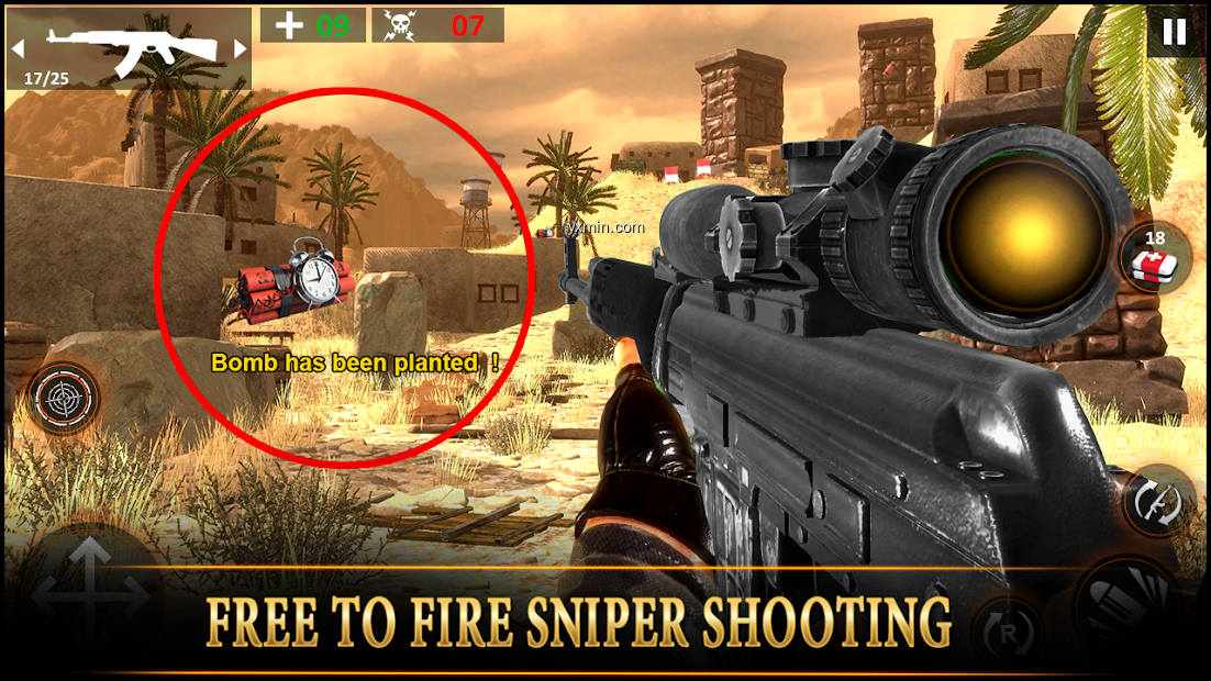 【图】Desert Sniper 3D Shooting Ops(截图1)