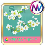 spring xperia theme