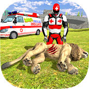 Light speed hero: Animal Rescue Robot Superhero Light speed hero: Animal Rescue Robot Superhero