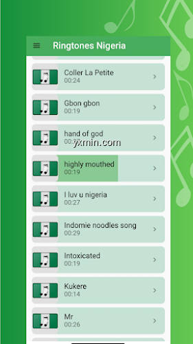 【图】Nigeria music ringtone(截图 1)