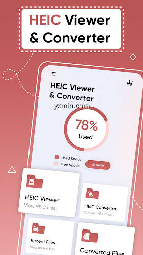 【图】HEIC Image Viewer: HEIC to JPG(截图1)