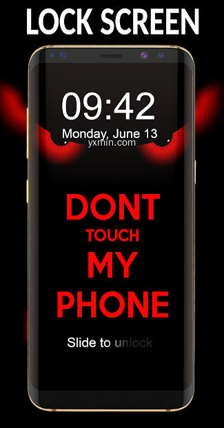 【图】Dont Touch My Phone LockScreen(截图1)