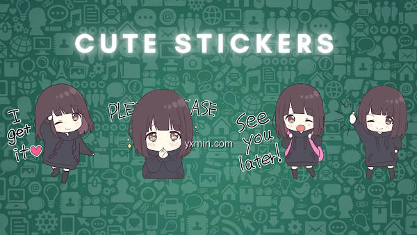【图】Menhera chan stickers(截图 0)