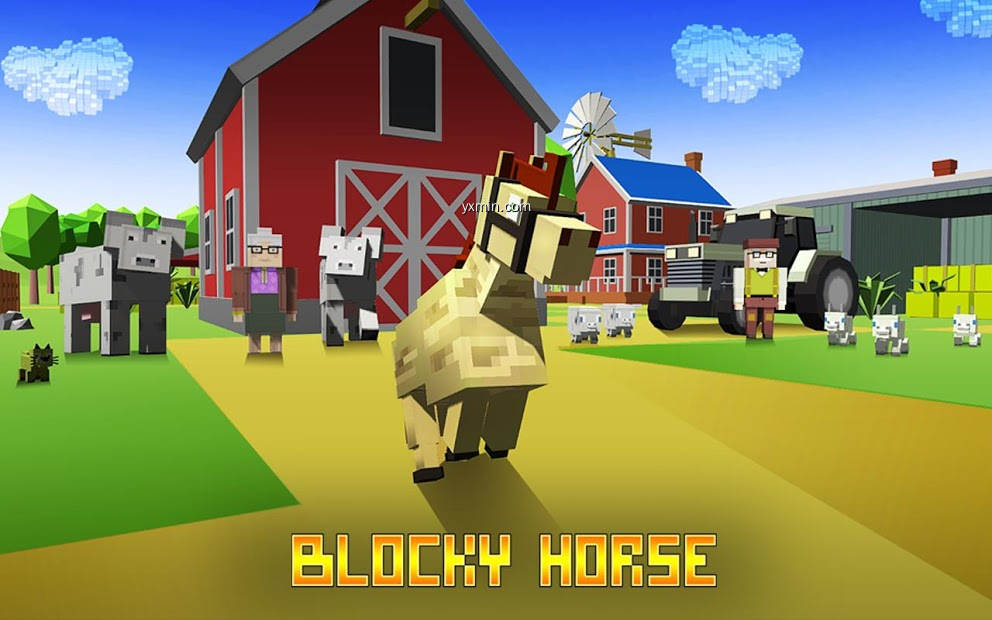 【图】Blocky Horse Simulator(截图1)
