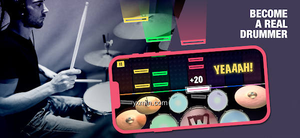【图】WeGroove: play & learn to drum(截图1)