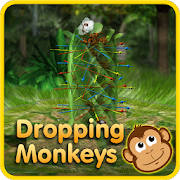 Dropping Monkeys 3D Board Game