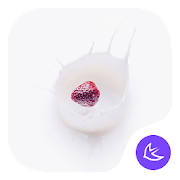Strawberry-APUS Launcher theme