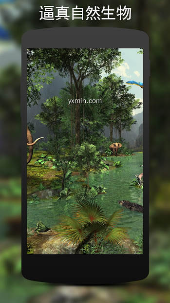 【图】美丽神奇的非洲原始热带雨林3D森林高清动态壁纸(截图2)