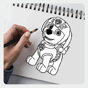 如何逐步绘制爪子巡逻 如何逐步绘制爪子巡逻