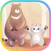 카카오톡 테마 – 보들캣 곰 아저씨