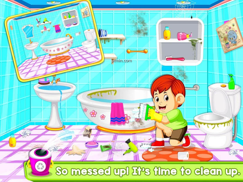 【图】Kids Cleaning Games – My House Cleanup(截图2)