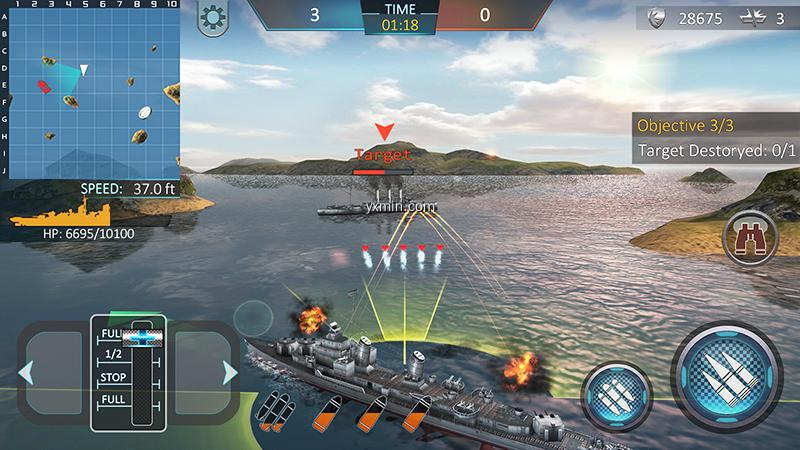 【图】Warship Attack 3D(截图1)