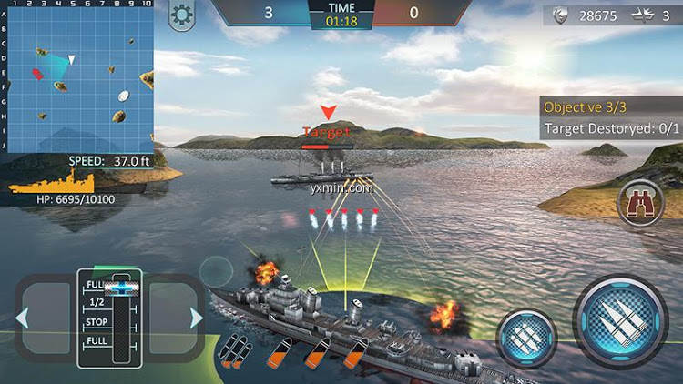 【图】Warship Attack 3D(截图2)