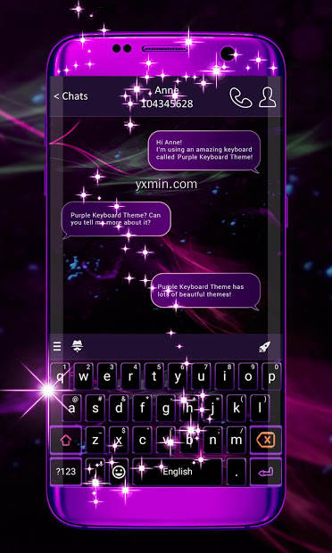 【图】Purple Keyboard Theme(截图1)