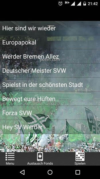 【图】Fangesänge – Werder Bremen(截图1)