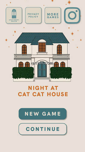 【图】NIGHT AT CAT CAT HOUSE escape(截图 0)