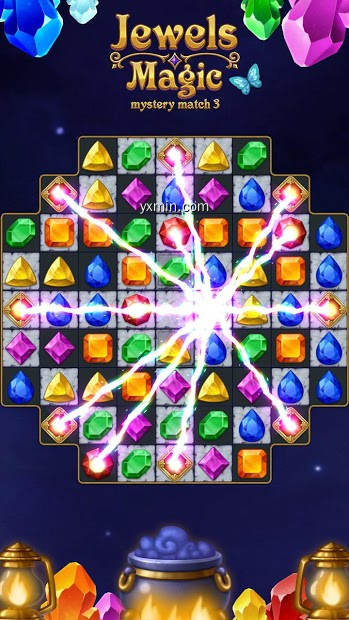 【图】Jewels Magic: Mystery Match3(截图1)