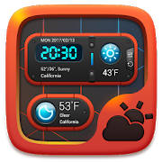 Future GO Weather Widget Theme Future GO Weather Widget Theme