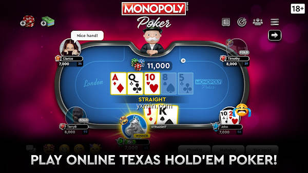 【图】MONOPOLY Poker – Texas Holdem(截图1)
