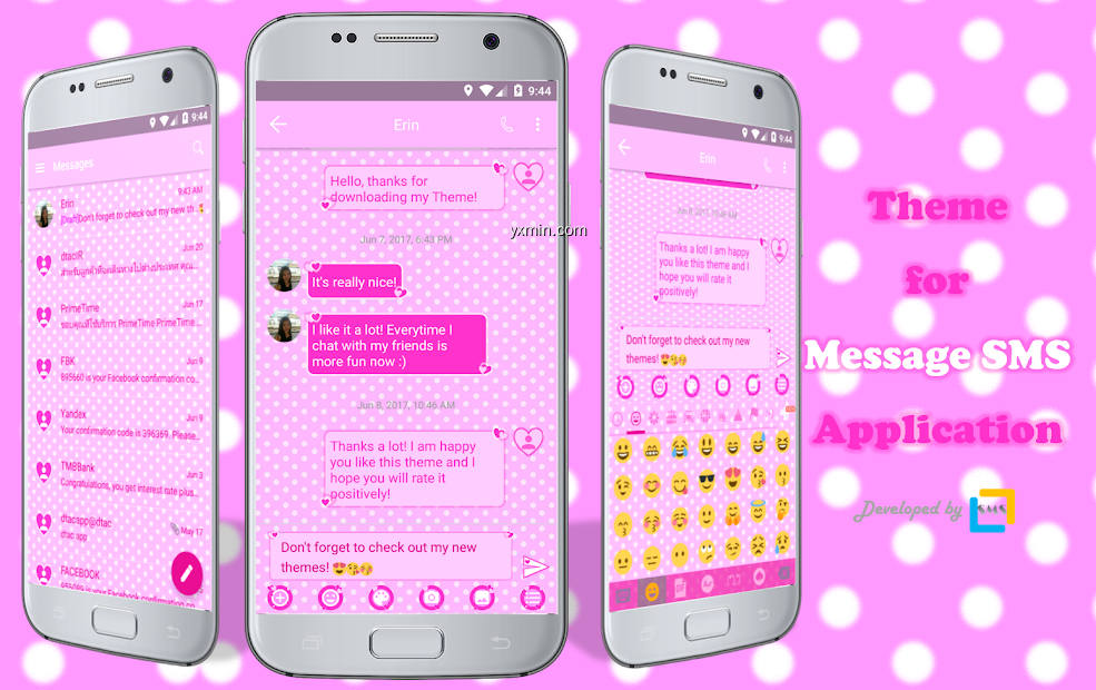 【图】SMS Messages ValentineLovePink(截图1)