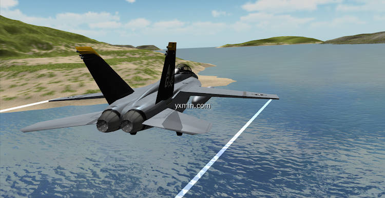 【图】F18 Airplane Simulator 3D(截图1)