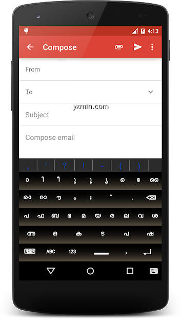 【图】Malayalam Keyboard for Android(截图1)
