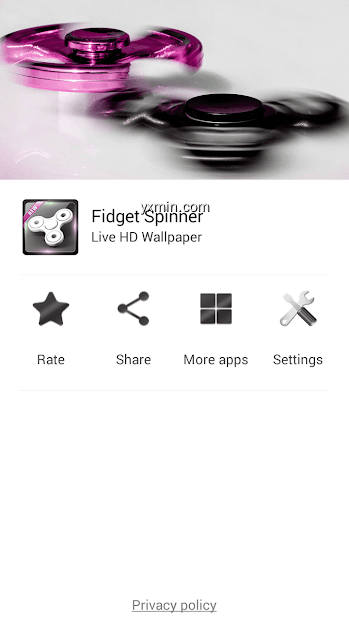 【图】Fidget Spinner Live Wallpaper(截图1)