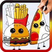 How to draw Foods How to draw Foods