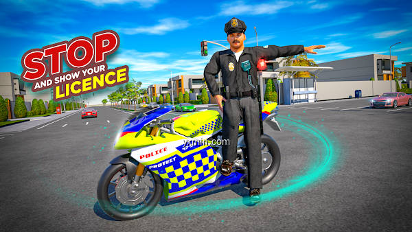 【图】警察自行车特技比赛游戏(截图2)