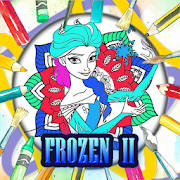 Mandala Elsa Princess Coloring Mandala Elsa Princess Coloring