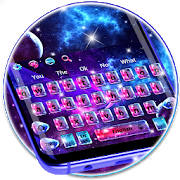 Colorful Glass Galaxy Keyboard Colorful Glass Galaxy Keyboard