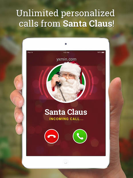 【图】Message from Santa! video & call (simulated)(截图1)