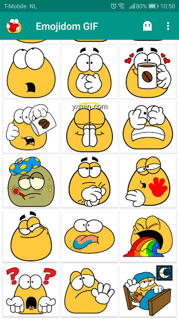 【图】Emojidom Animated / GIF emoticons & emoji(截图2)