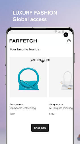 【图】FARFETCH – 聚集全球奢侈品牌及时尚单品(截图1)