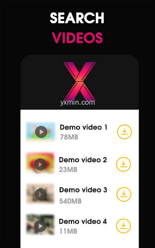 【图】XVidos – Video Player All(截图2)