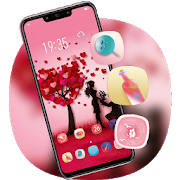 love pink romantic tree pink theme Y21L love pink romantic tree pink theme Y21L