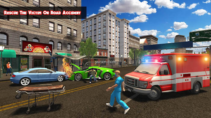 【图】City Ambulance Rescue Driving(截图2)