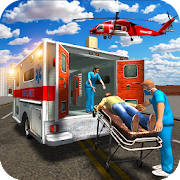 City Ambulance Rescue Driving