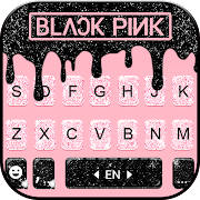 Glitter Black Pink 主题键盘 Glitter Black Pink 主题键盘