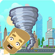 City Tornado Amazing City Storm
